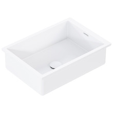 Cdesign 560mm Matte White Undermount Basin with Overflow